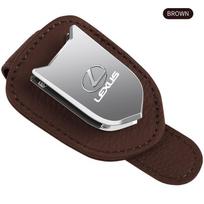 Interior Stickers Car Glasses Clip Metal Auto Sun Visor Eyeglass Holder For Lexus F-SPORT ES RX NX LS UX LM LX GX LC RZ IS CT GS