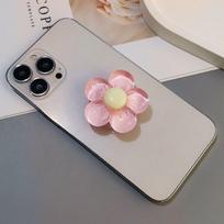 Flower and Bow Phone Holder, Air-Cushioned Stand, Foldable, Hands-Free, Adhesive, Extendable Ring Holder