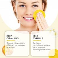 Turmeric Kojic Acid Cleansing Pads Exfoliating Remove Dead Skin Acne Fade Melanin Oil Control Nourish Glow Facial Wash Sponges one size