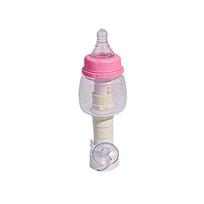 Precise Fish Pacifier Feeder No Turbid Water Aquarium Fish Pacifier Feeder  Aquarium rožinė