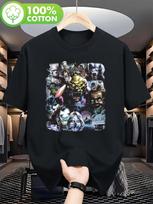ZX Summer Hot Selling Horror Pattern Tshirt Featuring Goosebumps Horror Idol  Unisex Round Neck Tshirt M
