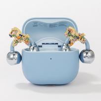 Elegant Colorful Pony Headphone Rhinestones Buckles Clip On Attachment For Freeclip 1 2 Zircons Embellishment OneSize