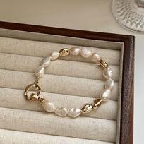 Bracelet for Women, Light Luxury, Niche, Simple, High-end, New Chinese Style Bracelet, Not Easy To Fade, Hand Decoration 17CM