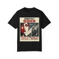 Resident Evil 9 Requiem graphic 100Cotton graphics Tshirt unisex Y2k 2026 summer New Oneck retro fashion Short Sleeve shirt S