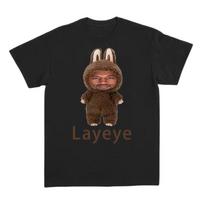 2026 New Kanye Wests Layeye Tshirt Harajuku Style Men and Women Tshirt Printed Short Sleeved Y2k Top Aesthetic S