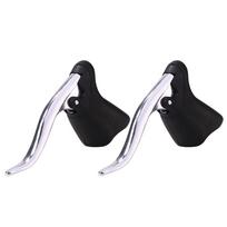 Bike Cycling Brake Levers Aluminium Alloy Drop Handlebar Road Bike Brake Lever Fit for 22.2-23.8 Mm Bicycle Handlebar sidabras