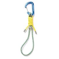 New Quick-Release Paracord Water Bottle Hang Buckle Carabiner Multicolors 23cm Multifunctional Hook Portable EDC Clip geltona