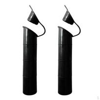 2 Pieces Marine Boat Kayak Canoe Fishing Rod Holder Mount Rubber Tube Liner