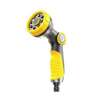 Garden Hose Spray Nozzle with Multiple Spray Patterns Adjustable Pressure Control and Ergonomic Handle for Outdoor Watering and Cleaning Tasks One Size geltona