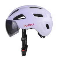 YUMAJnew non-porous magnetic goggles detachable ultra-light soft cushioning inner padding bicycle helmet for cycling competition M55-58cm