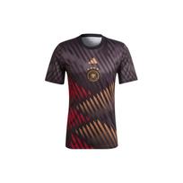 Adidas Dry-Fit dryžuoti trumpomis rankovėmis futbolo marškinėliai vyrams Juodi HC1286 XXL