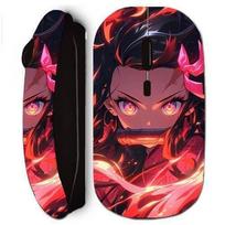 Souris sans fil maniacase noir Demon Slayer Nezuko Kamado Manga anime