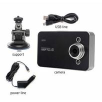 1080P automobilio DVR vairavimo įrašymo įrenginys su lempa naktinio matymo automobilio stebėjimo kameros įrašymo įrenginiu juoda