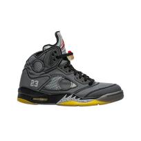 Jordan 5 X Off-white Retro Sp Black Muslin 255