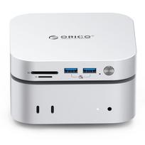 ORICO MiniMate 8TB External SSD Compatible with Mac Mini 4TB for 40Gbps Data 4TB for Backup USB x TF SD Power M4Ultra M4, (3200MB/s) Processing,