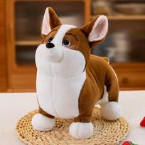 Ugly Cute Corgi Plush Toy Event Gifts for Friends, Pets, Dogs, Children's Comfort Pillows Ornaments 23cm【0.15kg】