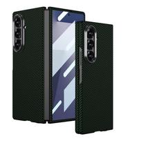 Suitable for Samsung Z Fold7 Mobile Phone Case Kevlar Carbon Fiber Pattern Shell Fold7 Ultra Thin Shell Film Integrated Anti Fall Hard Shell SM-Fold7