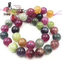Premium Light Aquamarine Chalcedony Loose Beads for DIY Colorful Agate Bracelets, Round and Semi-Finished Weaving Material. 6mm (approx. 63 beads per strand)