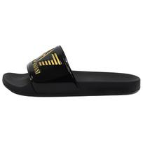 Emporio Armani EA7 Auksinio Logotipo Guminės Šlepetės Unisex Avalynė Juodos XCP001XCC22M631 39