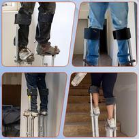 Adjustable drywall stilts sling New thick-padded stilts with leg straps are suitable for various single-legged stilts One Size juoda