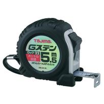 Tajima Lock 22 Convex Stainless Steel x GSL2255BL G-Stain Tape, 5.5m 22mm, juoda