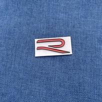 2026 Naujas VW VOLKSWAGEN Metalinis Volkswagen VW Golf 8 R LINE Beetle Passat Tiguan Jetta Automobilio Priekinės Grotelių Emblemos Lipdukai Rea Metal-Small-4.5cm