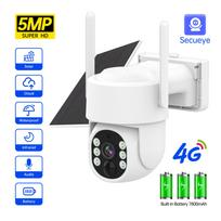 2K 4G LTE Battery Camera 5MP PIR Motion Cam AI Human Detection 2-Way Audio PTZ Outdoor 4K Security Cameras with Solar Panel CHINA naujos automobilio spalvos