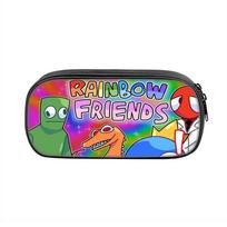 Rainbow Friends Creative Pencil Pouch With Spacious Storage Nylon Stationery Bag For Kids Style 1