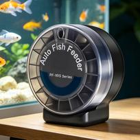 Automatic Fish Feeders Airtight Feeding Station Bowl 105ml Automatic Fish Tank Feeder For Vacation Turtle Outdoor Pond Indoor China Mainland