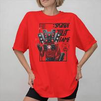 Graphic Printing Skibidi Toilet Titan SpeakerUnisex T Shirt for Unisex Women  100 Cotton Tshirts Short Sleeve Clothing S