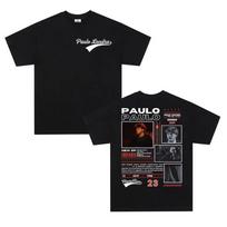 Rapper Paulo Londra Homerun New Album Tshirts Unisex Retro Fashion Oversized T Shirts Women Hip Hop Punk Gothic Tshirts Streetwear S