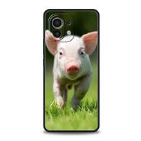 Phone Case For Xiaomi Mi 15 14 14T 13T 12T Pro 12 13 11 Lite 5G 11T X6 X5 Pro Soft TPU Cover Cute little Pink Pig For Xiaomi Mi 11