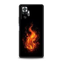 Phone Case For Xiaomi Redmi Note 14 13 12 Pro Plus 5G 9S 9 10 11 4G 14C 13C 12C 10C 9C 9A Soft Cover Flame Pattern Redmi Note 13 Pro 5G