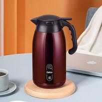 Debo Joyner DEP-851 Airpot Thermos with Thermometer vyno raudonos spalvos