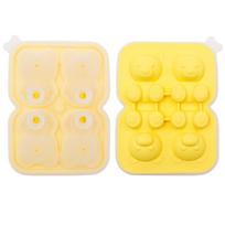 Dian Bear Easy-Release Silicone Ice Cube Molds