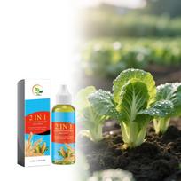 2 in 1 Vita Enzyme Plant Solution 100ML Liquid Nutrient Formula for Indoor and Outdoor Plants Supports Growth Nourishes and Revives One Size