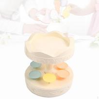 Rotary Dessert Machine Sushi Display Holder with Music Cupcake Stand Serving Plate for