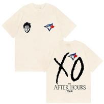 The Weeknd After Hours Tour Xo Merch T-shirt Men's Women's Hip Hop Loose Short Sleeve T-shirt Cotton T-shirt Fan Street Wear 4XL