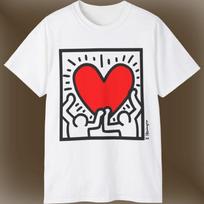 Rare 1988 Keith Haring Red Heart Shirt Collection Gift For Fan S To 4XL T-shirt Unisex T-Shirt S įvairiaspalvis