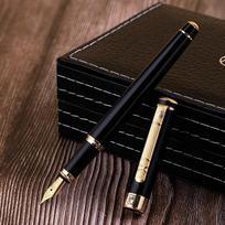 PIMIO 902 Gentleman Collection Metal Fountain Pen 0.5mm Ink Writing Gift Pen Office School Supplies Stationery pk JINHAO (as the picture,0.5mm)