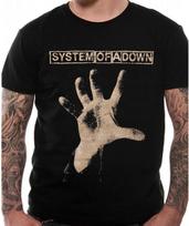 Official System Of A Down T Shirt Vintage Hand SOAD Serj Tankian New S to XXL S įvairiaspalvis