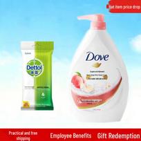 Dettol Wipes & Dove Shower Gel Bundle