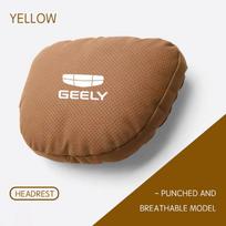 Car Neck Pillow Seat Headrest Lumbar Spine Protectio For Geely Coolray Monjaro Geometry C  Tugella GX3 Pro 2024 Accessories 2025