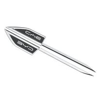 2Pcs 3D Metal Car Emblem Stickers Fender Trunk Badge Decals For BYD Atto 3 Yuan Plus Han Tang EV F3 E6 Dmi Song F0 Qin Pro G3 I3 Style36