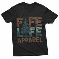 Fife Life Everywhere Is On My List Adventure Traveler T-Shirt S įvairiaspalvis