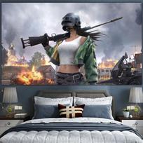 PUBG Tapestry PlayerUnknown's Battlegrounds game 75x100 juoda