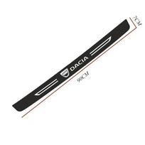 2025 for DACIA Dokker Jogger Duster Logan Sandero Lodgy Spring Bigster Car Door Sill Protector Trunk Bumper Guard Sticker Decals