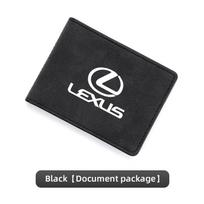 Car Driver License Wallet ID Credit Card Holder For Lexus RX300 IS200 IS250 ES350 Ct200h UX250h NX300h RX350 ES300h RX400h LS GS juoda