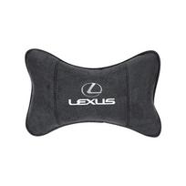 Suede Galvos Atramos Automobilio Kvėpuojanti Atminties Putų Kaklo Pagalvė Lexus RX300 IS200 IS250 ES350 Ct200h UX250h NX300h ES300h RX400h NX juoda