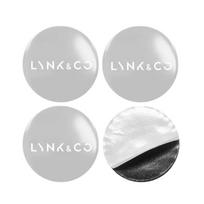 Automobilio rato centrinis dangtelis su logotipu Automobilio rato centriniai dangteliai Lipdukai Ženkleliai Lynk&Co 01 05 09 02 Lynk Co 03 EM-F 06 Phev Aksesuarai 55mm